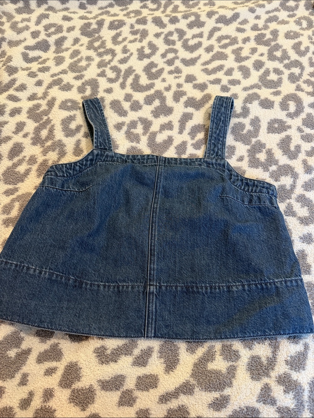 Madewell Dark Blue Denim Tank Top
